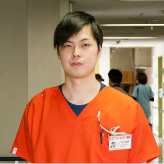 【新人ナース】2階北病棟 上川畑 晴貴