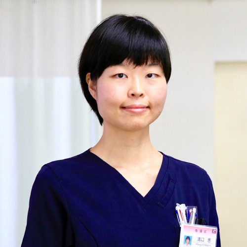 【新人ナース】 ICU 溝口 恵