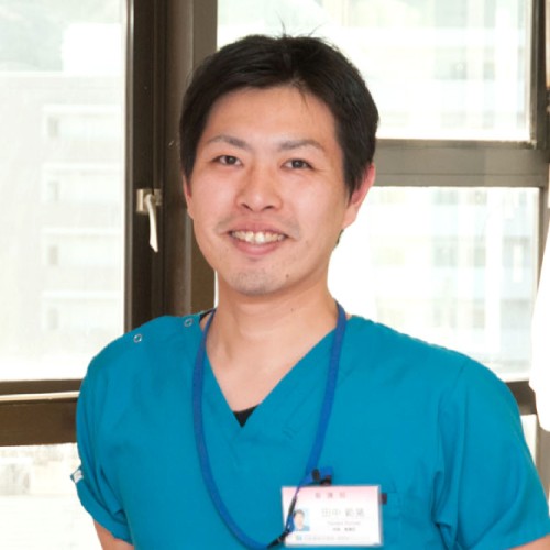 【男性ナース】 4階西病棟 田中 範晃