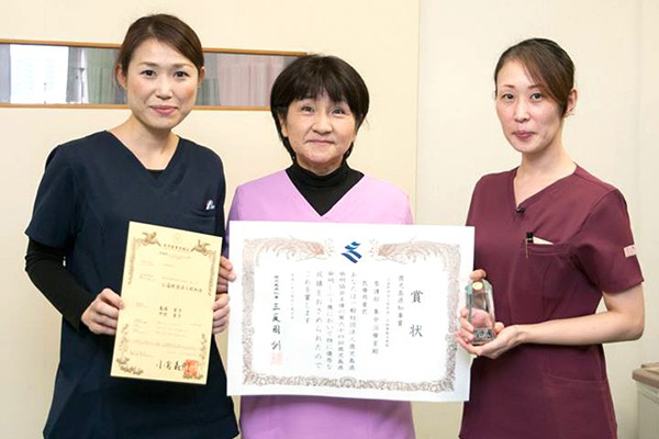 看護部が鹿児島県知事賞を受賞しました